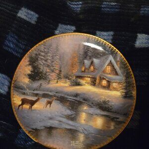 Bradford Exchange Thomas Kinkade Collectible Plate